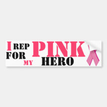 Breast Cancer bumber sticker Bumper Stickers