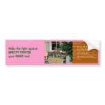 BREAST CANCER bumper stickers