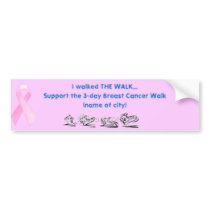 breast cancer bumper sticker