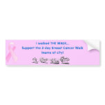 breast cancer bumper stickers