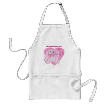 breast cancer bunnies apron