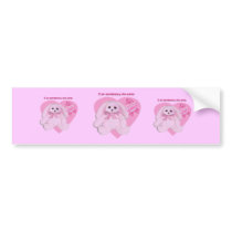 breast cancer bunnies bumper stickers