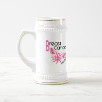 Breast Cancer BUTTERFLY 3.1 Coffee Mug