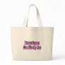 Breast Cancer Can Kiss My Ass Canvas Bag