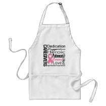 Breast Cancer Caregivers Collage Aprons