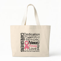 Breast Cancer Caregivers Collage Bag