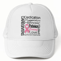Breast Cancer Caregivers Collage Hat