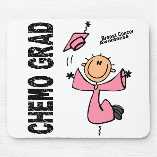 Breast Cancer CHEMO GRAD 1 Mouse Pads