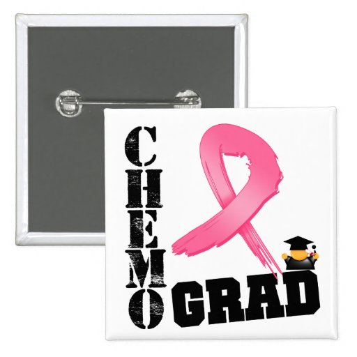 Breast Cancer Chemo Grad Pins