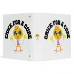 Breast Cancer Chick For A Cure Binder