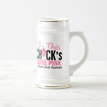 BREAST CANCER Chick Gone Pink Mug