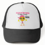 Breast Cancer Chick In the Battle to Beat Cancer Trucker Hat