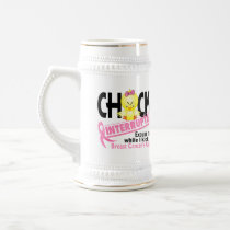 Breast Cancer Chick Interrupted 2 Coffee Mugs