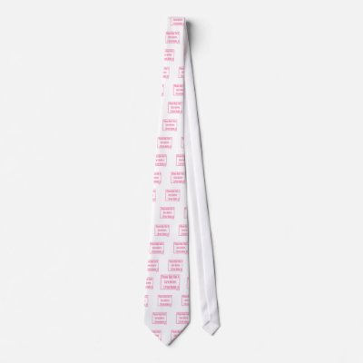 Breast Cancer Cure Necktie by dreamweaver1619