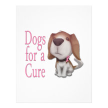 Breast Cancer Dogs Custom Letterhead