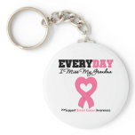 Breast Cancer-Everyday I Miss My Grandma keychains