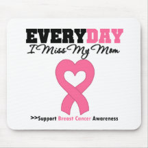 Breast Cancer-Everyday I Miss My Mom Mouse Mat