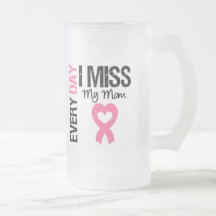 Breast Cancer Everyday I Miss My Mom Mug