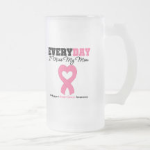 Breast Cancer-Everyday I Miss My Mom Mugs