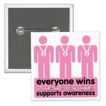 Breast Cancer Everyone Wins With Awareness Pin