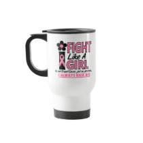 Breast Cancer Fight Like A Girl 1.2 Mugs
