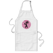 Breast Cancer Fight Like A Girl Collage Aprons