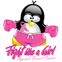 Breast Cancer Fighting Penguin