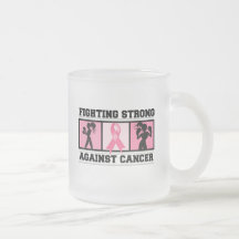 Breast Cancer Fighting Strong Coffee Mug