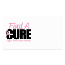 Breast Cancer Find A Cure 2 Business Cards