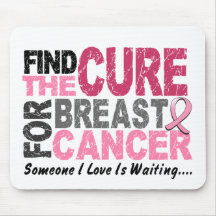 BREAST CANCER Find The Cure 1 Mouse Pad