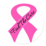 Breast Cancer Find The Cure stickers