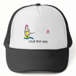 BREAST CANCER Fishing Ball Cap Hat
