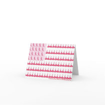 Breast Cancer Flag Final Greeting Cards
