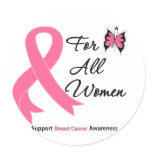 Breast Cancer For All Women Sticker