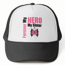 Breast Cancer Forever My Hero My Sister Mesh Hats