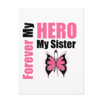 Breast Cancer Forever My Hero My Sister Post Cards