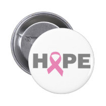 Breast Cancer Hope Button buttons