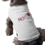 Breast Cancer Hope Dog T-shirt