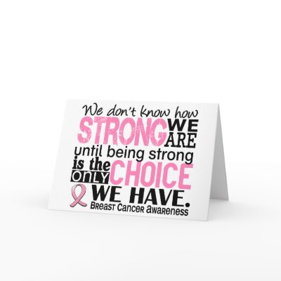 Breast Cancer How Strong We Are by awarenessquotes