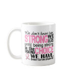 Breast Cancer How Strong We Are Mug