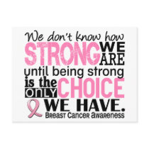 Breast Cancer How Strong We Are