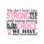Breast Cancer How Strong We Are