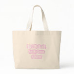 Breast Cancer Humour Tote Bag