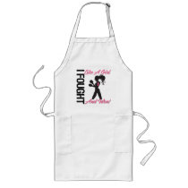 Breast Cancer I Fought Like A Girl and Won Apron