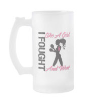 Breast Cancer I Fought Like A Girl and Won Mugs