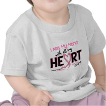 Breast Cancer I Miss My Nana T Shirts