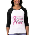 Breast Cancer I Proudly Wear Pink 1 t-shirts