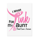 BREAST CANCER I Wear Pink For My Aunt 41