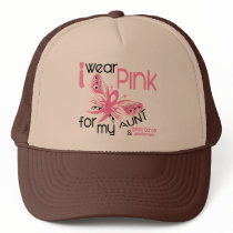 Breast Cancer I WEAR PINK FOR MY AUNT 45