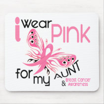 Breast Cancer I WEAR PINK FOR MY AUNT 45